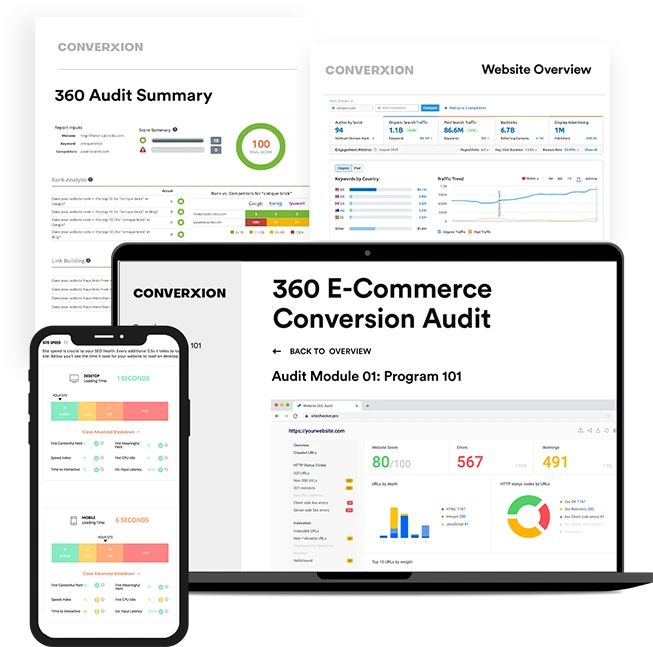 e-commerce conversion audit