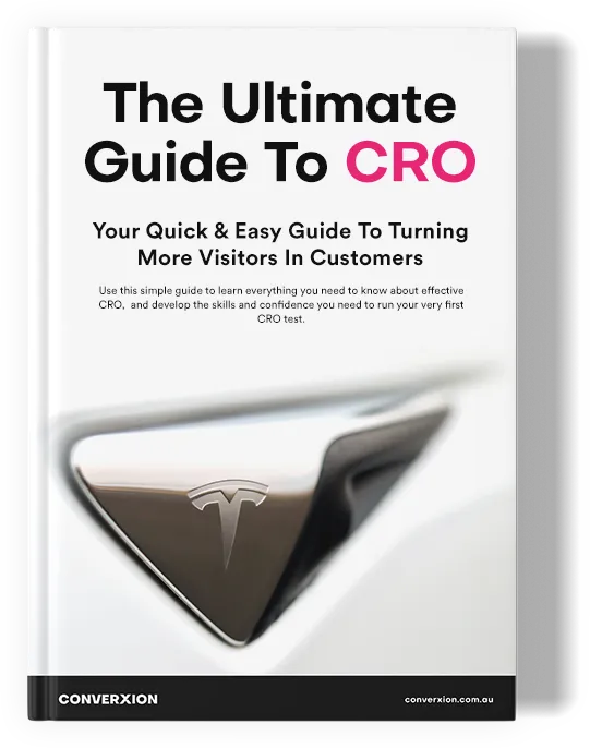 The Ultimate Guide to CRO Book Cover